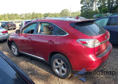 2010 Lexus Rx 350 z USA, uszkodzony, nr VIN 2T2BK1BA7AC053991